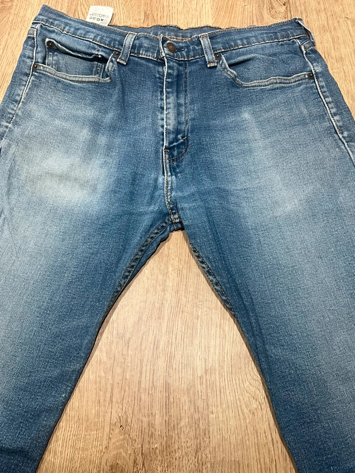 Jean Levi's Straight W34 L34 Vintage Bleu Délavé – photo 4